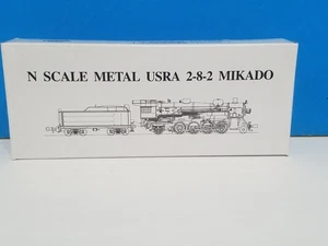 N Scale Model Power Metal Steam Locomotive USRA 2-8-2 Mikado D&RGW #7575 w/case - Picture 1 of 6