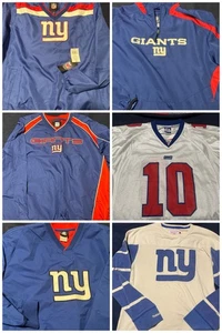 New York Giants NFL Football Kleidung, Pullover Windbreaker, T-Shirt, Trikot, Sie wählen - Bild 1 von 24
