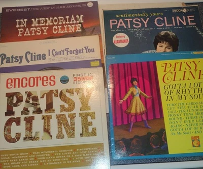 Patsy Cline  5 LPs Sentimentally Yours, Encores, More ++12" VINYL RECORD  Foto 1 de 4