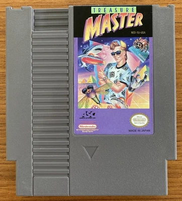 NES ~ TREASURE MASTER ~ Nintendo Game 3 Screw NES-7U-USA Game Cart Only NTSC - Image 1 of 4