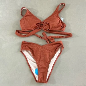 Cupshe Rust Bikini Set NWT - Picture 1 of 5