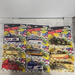 9x 1991 Racing Champions Micro Racing Team Transporter Sealed - Picture 1 of 10