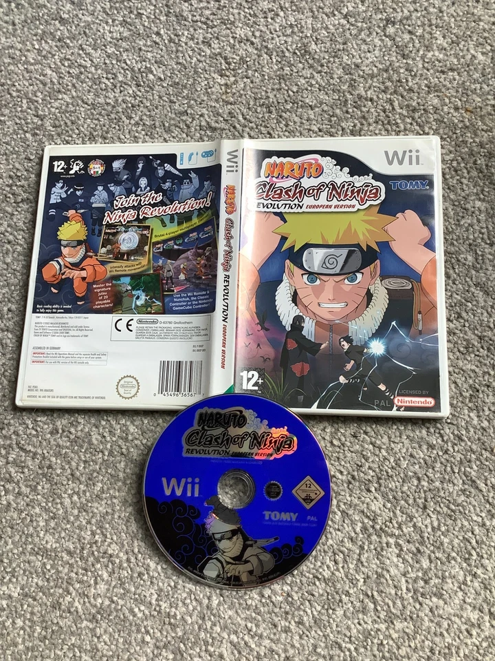 NINTENDO WII GAME_NARUTO-CLASH OF NINJA REVOLUTION-EUROPEAN VERSION - Image 1 of 1