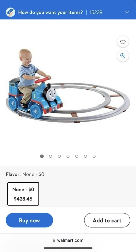 Ride On Thomas The Train - Image 1 of 2