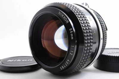 【TOP MINT】NIKON AI NIKKOR 55mm F/1.2 MF Standard Lens For F Mount JAPAN #5383 - Image 1 of 4