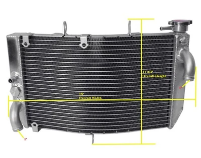 Los4 para radiador 2001 - 2006 2002 2003 2004 2005 Honda CBR600F4i nuevo Foto 1 de 4