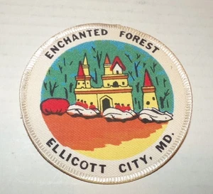 Vintage Very Rare Enchanted Forest Ellicott City MD Patch 3.5 Inch - Bild 1 von 3