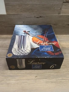 CRISTAL D'ARQUES 5.375" Iced Tea LONGCHAMP Tumbler Set Of 6 - Picture 1 of 6