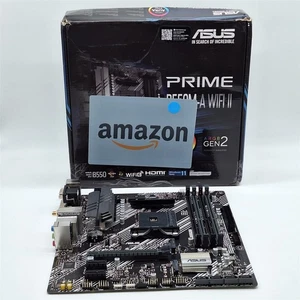 Placa madre ASUS Prime B550M-A WiFi II AMD AM4 ECC Memory Micro ATX - Imagen 1 de 7
