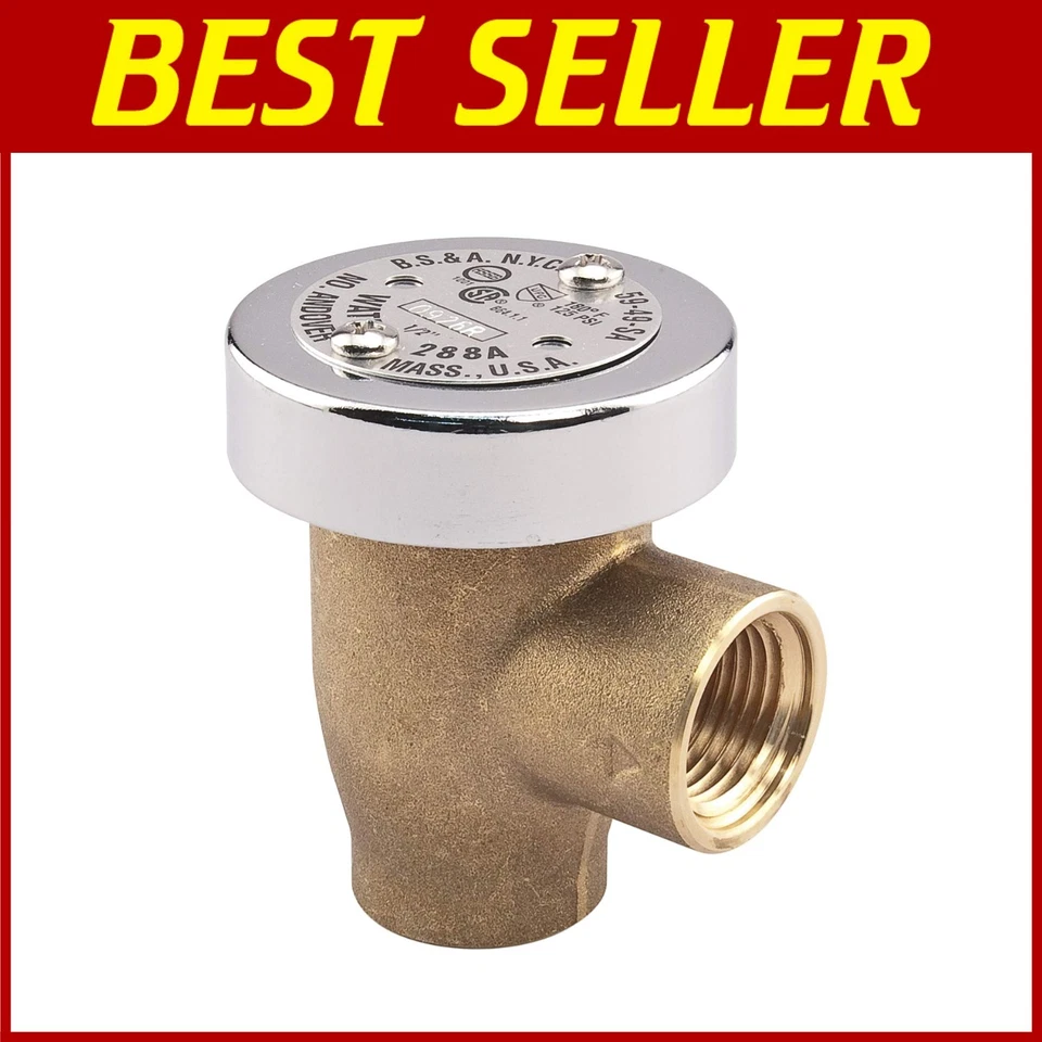 3/4" Brass Backflow Preventer with Silicone Disc - Image 1 of 4