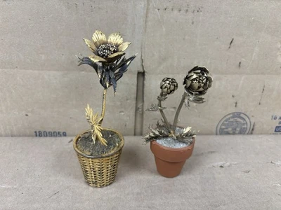 Maceta Tiffany & Co. RARA Janna Thomas Oro 14K Dorado Plata de Ley Foto 1 de 4