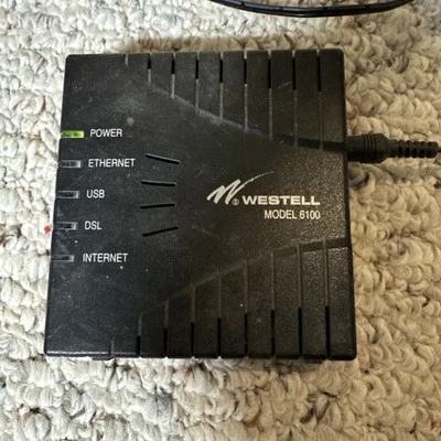 Westell Model 6100 Modem Assembled In USA On 06/2006 Works! - Image 1 of 4