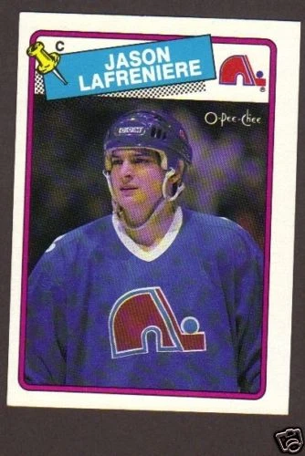 1988-89 OPC Hockey Jason Lafreniere #223 Nordiques NMMT - Image 1 of 1