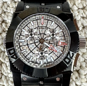 Renato Cyclops Mens Watch Swiss Chronograph, New in Box w/new battery Vintage - Picture 1 of 10