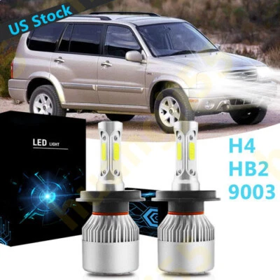 H4 9003 Bombilla Faro LED H4 haz alto-bajo S2 para 1999-03 Suzuki Vitara XL-7 Grand Foto 1 de 4