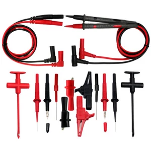 Cables de prueba Aidetek para probador multímetro FLUKE DMM Kit de prueba electrónico EE. UU. - Imagen 1 de 60