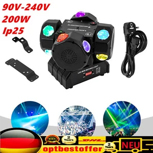 200W Moving Head Luz Iluminación de escenario Multi-Efectos Fiesta Luz Dmx 512 - Imagen 1 de 16