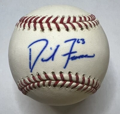 David Freese 23 Signed OML Baseball AUTO with Ultra Pro UV Holder - Image 1 of 4
