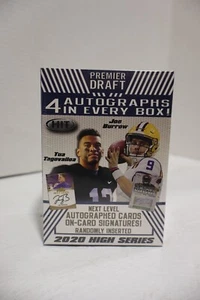 Sage 2020 Hit Premier Draft High Series Blaster Box - 4 Autos! Versiegelt! Burrow! - Bild 1 von 2