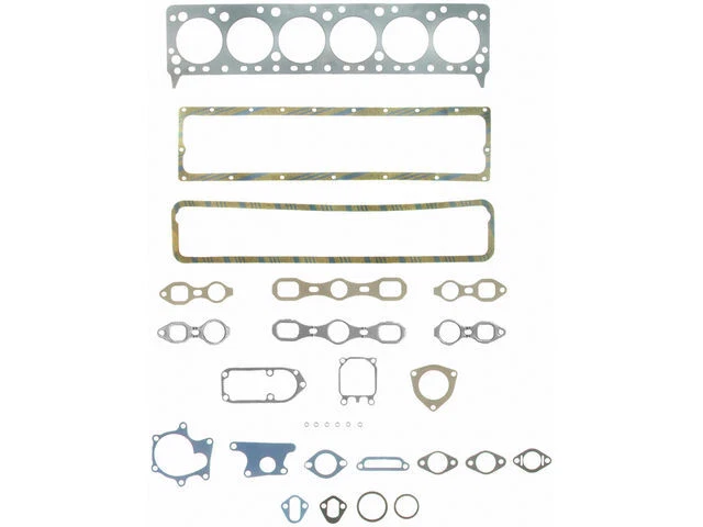 Para 1945-1947 GMC EC101 conjunto de junta de cabeça Felpro 13188PQJG 1946 3,7L 6 cilindros - Imagem 1 de 2