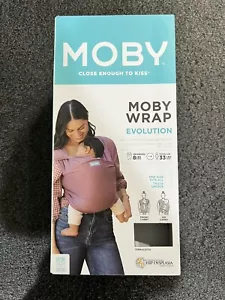 MOBY EVOLUTION BAMBOO Baby Wrap/Carrier -Terracotta-Great for newborns! - Picture 1 of 5
