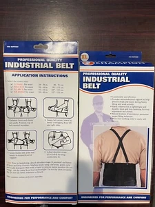 CHAMPION PROFESSIONAL QUALITY INDUSTRIAL BELT C-0205-S BLACK Size XL - Picture 1 of 1
