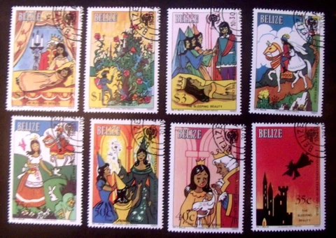 Belize Stamps Lot#D83  1980 Sleeping Beauty Cover