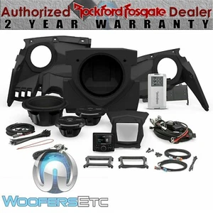 ROCKFORD FOSGATE X317-STAGE3 AUDIO KIT FOR SELECT CAN-AM MAVERICK X3 MODELS NEW - Picture 1 of 2