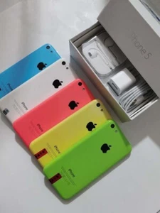 Apple iPhone 5c 8GB/16GB/32GB unlocked 4G OS 10.3.4 all colors work well - Afbeelding 1 van 9