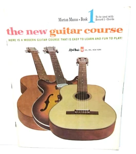 The New Guitar Course Book 1: d'Auberge & Manus Instruction Book 1966 - Imagen 1 de 8