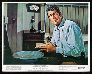 DEAN MARTIN Original Movie Lobby Card Photo 5 CARD STUD Western Poker - Picture 1 of 1