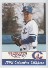 1992 Cracker Jack Columbus Clippers Police Don Stanford #10
