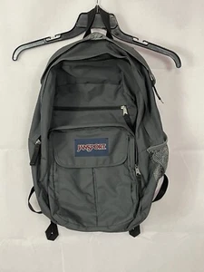 Jansport Gray Backpack School Bag 17” x 12” D5 - Picture 1 of 18