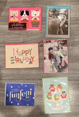 Birthday - Variety pack of  6 by Papyrus - Image 1 of 4