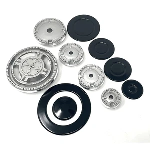 5 bruciatori + piattelli spartifiamma cucina a gas Glem Gas kit e singoli - Imagen 1 de 32