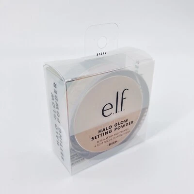e.l.f. Halo Glow Loose Setting Powder Deep Dark 0.24 oz #83392 Vegan New - Image 1 of 3