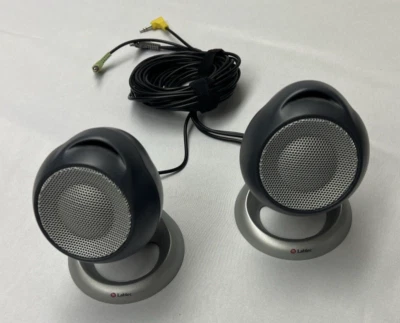 Labtec Spherical Shaped Computer Speakers Untested - Image 1 of 4