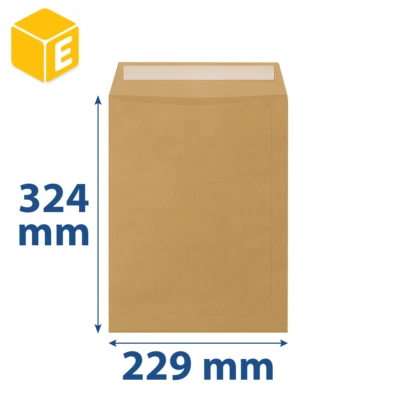 250 Sobres marrones Kraft SAM 80gr  - 229 x 324 mm | Eurotienda - Imagen 1 de 4