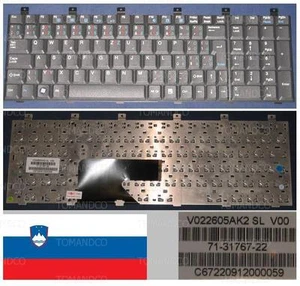 CLAVIER QWERTZ SLOVÉNIE FUJITSU Siemens Amilo XA1526 XA-1526 V022605AK2 Noir - Photo 1/1