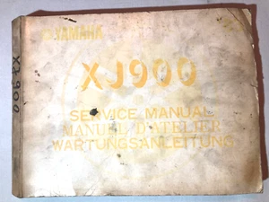 Manual de Operación Taller Yamaha XJ 900 - Imagen 1 de 3