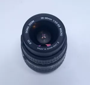 Minolta AF SIGMA Objektiv 28–80 mm f/3,5–5,6 ZOOM MACRO DSLR-Kamera Sony A Alpha - Bild 1 von 2