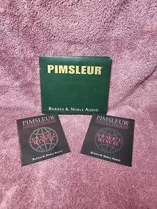 Pimsleur Mandarin Chinese Language 6 AUDIO CDs Conversational Chinese Set - Picture 1 of 24