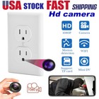 4K HD Wifi IP camera AC wall USA socket，Nanny CAM，Real-time monitoring