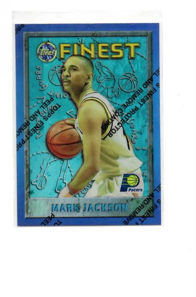 MARK JACKSON 1995-96 FINEST REFRACTOR CARD #14 - Image 1 of 1