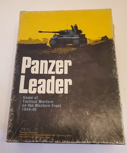 Juego de guerra táctica vintage Panzer Leader Avalon Hill Games 1974 estrategia Segunda Guerra Mundial - Imagen 1 de 23
