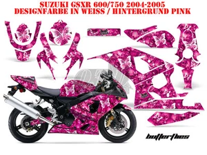 KIT GRÁFICO DE DECORACIÓN DE CARRERAS AMR SUZUKI GSX-R 600/750/1000/1300 MARIPOSA B - Imagen 1 de 12