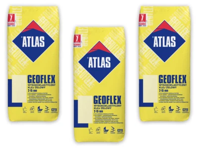 ATLAS GEOFLEX © C2TE Flexibler Fliesenkleber Elastischer Gelkleber Klebemörtel - Bild 1 von 3