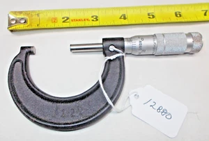 Brown & Sharpe Machinists 1 - 2" Micrometer (.0001") Spindle Lock, Thimble Stop - Picture 1 of 3