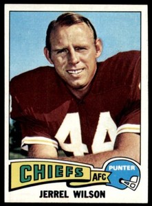1975 Topps #462 Jerrel Wilson Chiefs NR-MINT *126