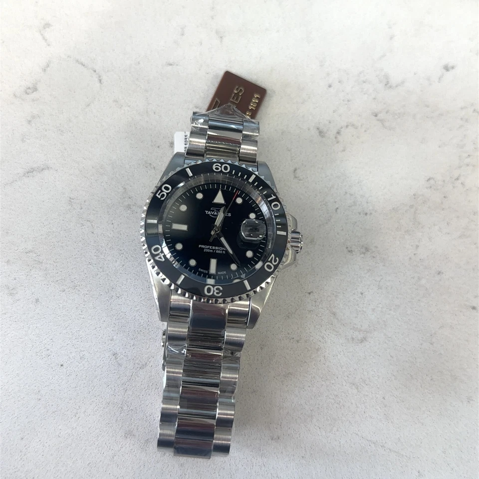 Gents Ocean Edge Steel Divers/Ceramic Bezel Black Dial Sapphire Crystal - Image 1 of 1